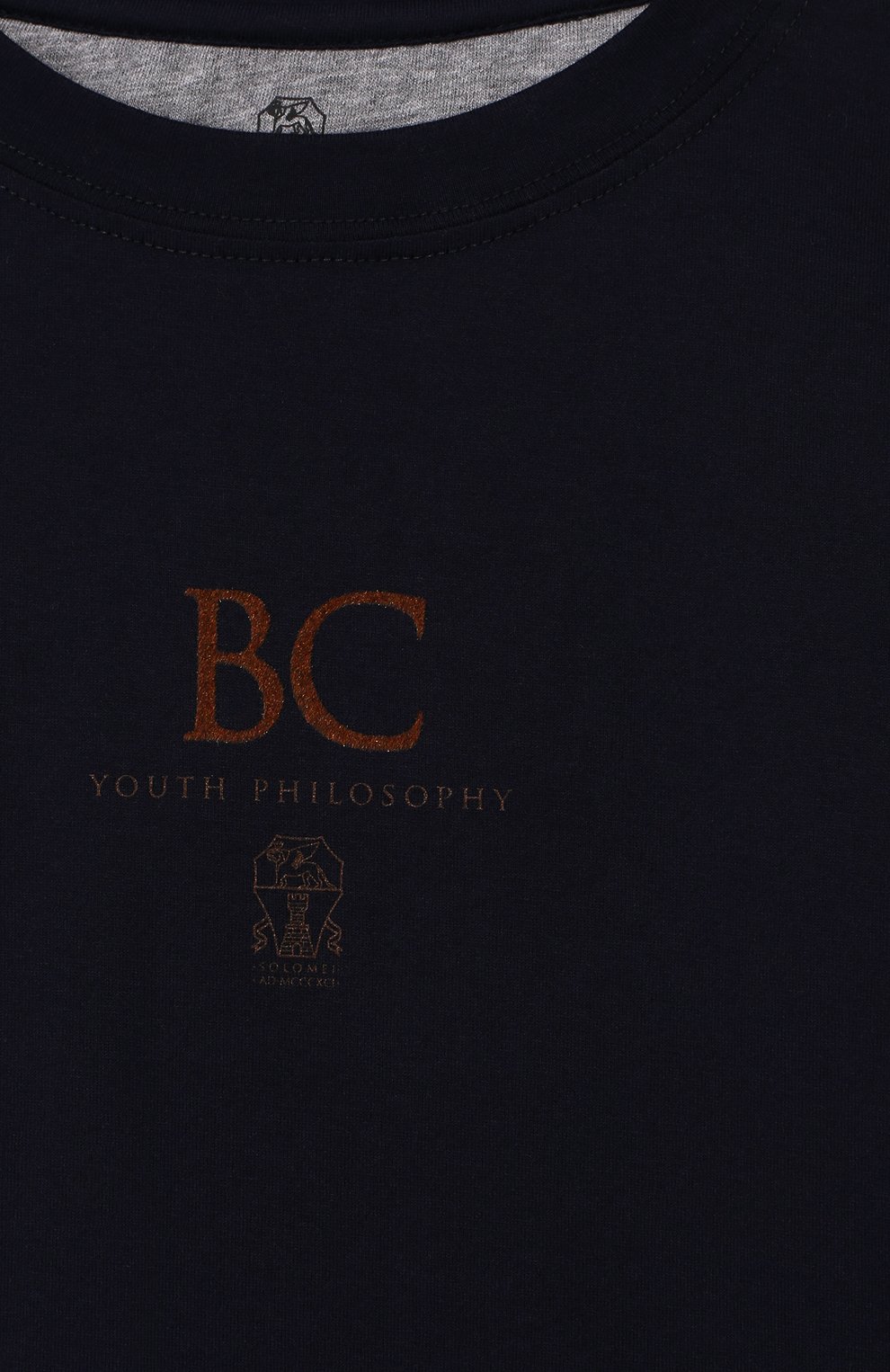 Хлопковый лонгслив BRUNELLO CUCINELLI, арт. B0T617517A, фото 3