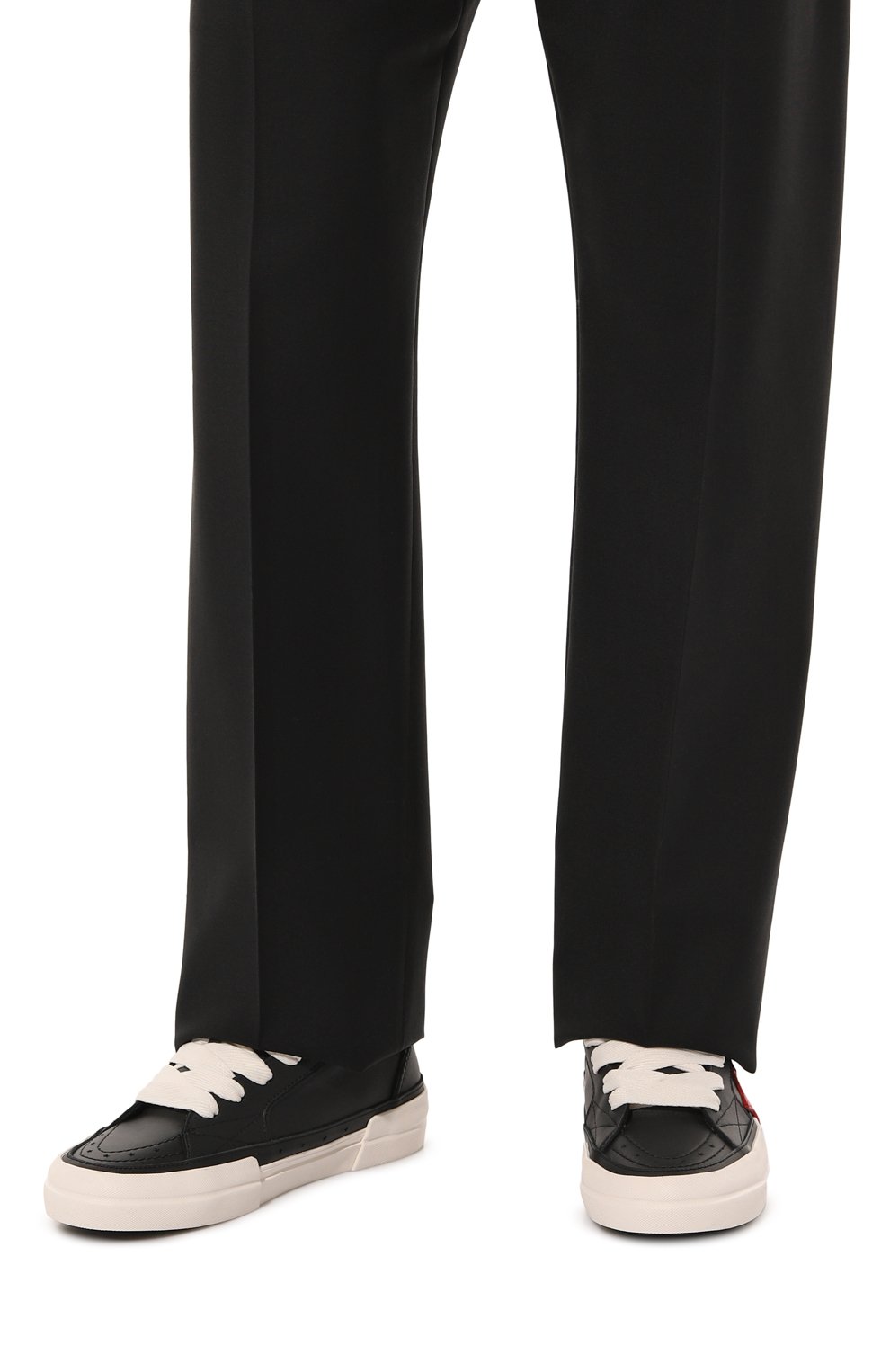 Кожаные кеды sunset skate AMIRI, арт. AMF0SR1072, фото 3