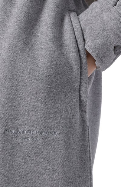 Хлопковая юбка ALEXANDERWANG.T, арт. 4CC1265377, фото 5