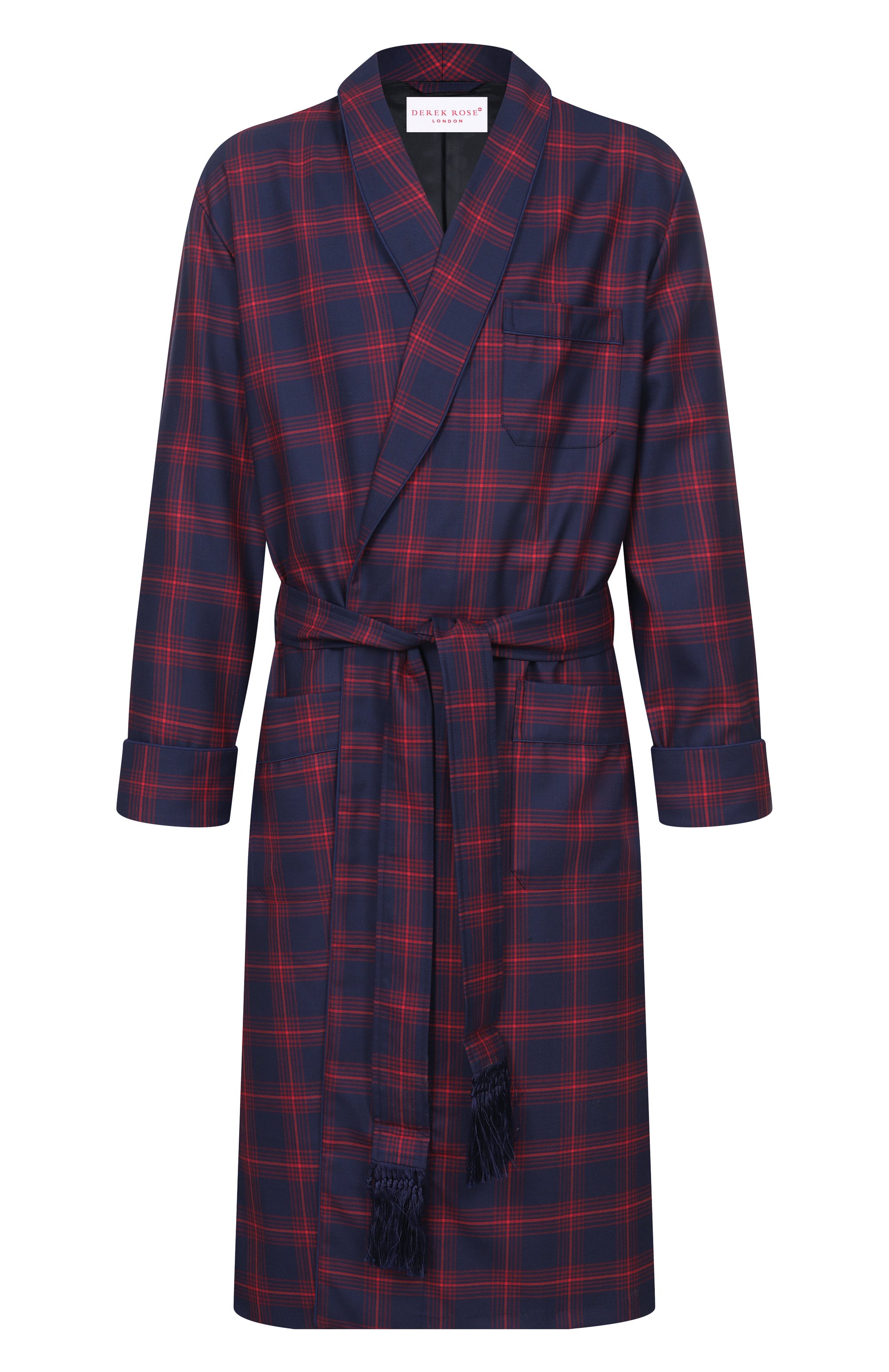 Шерстяной халат DEREK ROSE, арт. 5901/Y0RK040, фото 1