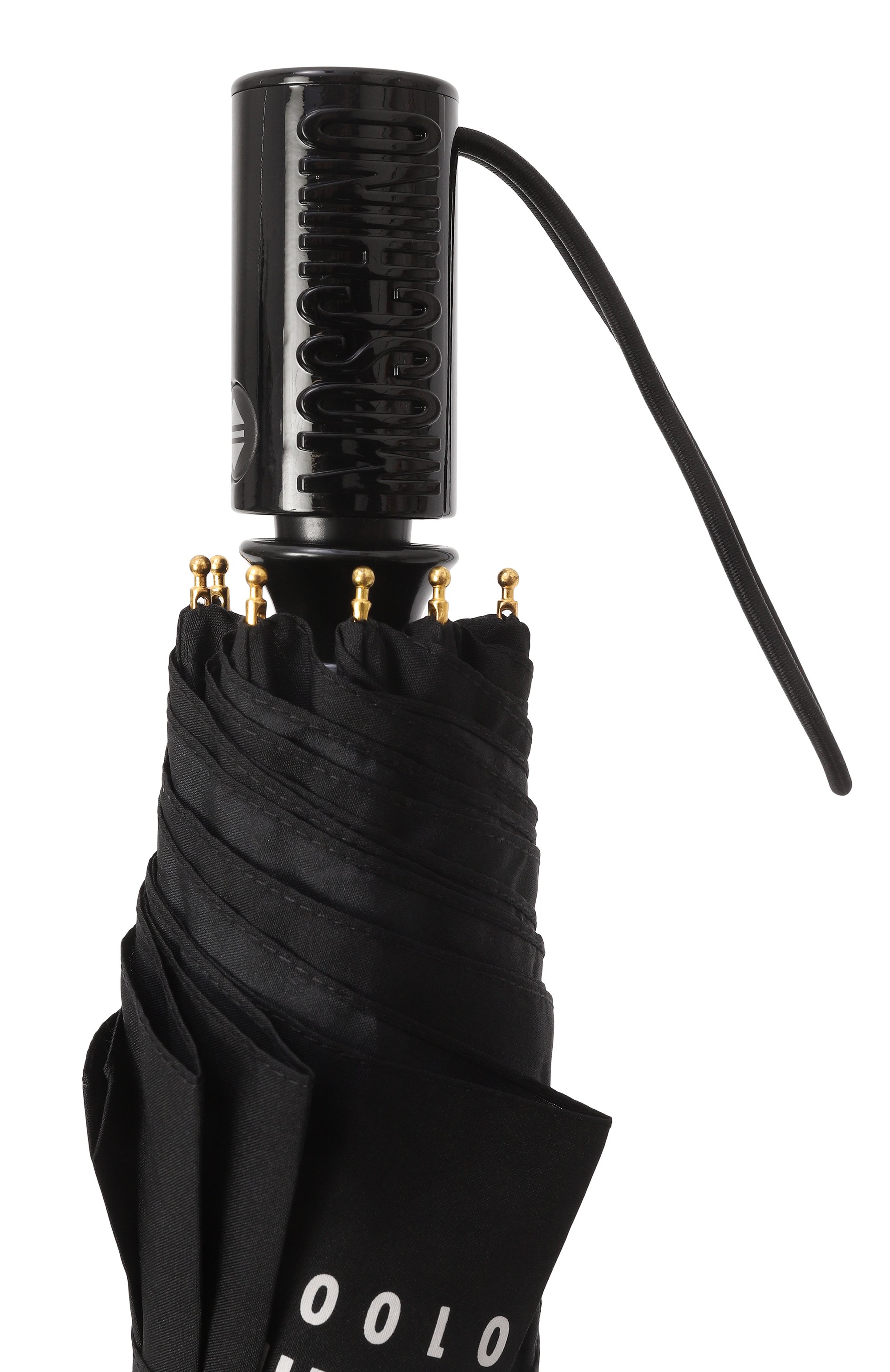 Складной зонт MOSCHINO черного цвета по цене 9295 руб., арт. 8941 0PENCL0SE, фото 6 Складной зонт MOSCHINO, арт. 8941 0PENCL0SE, фото 6