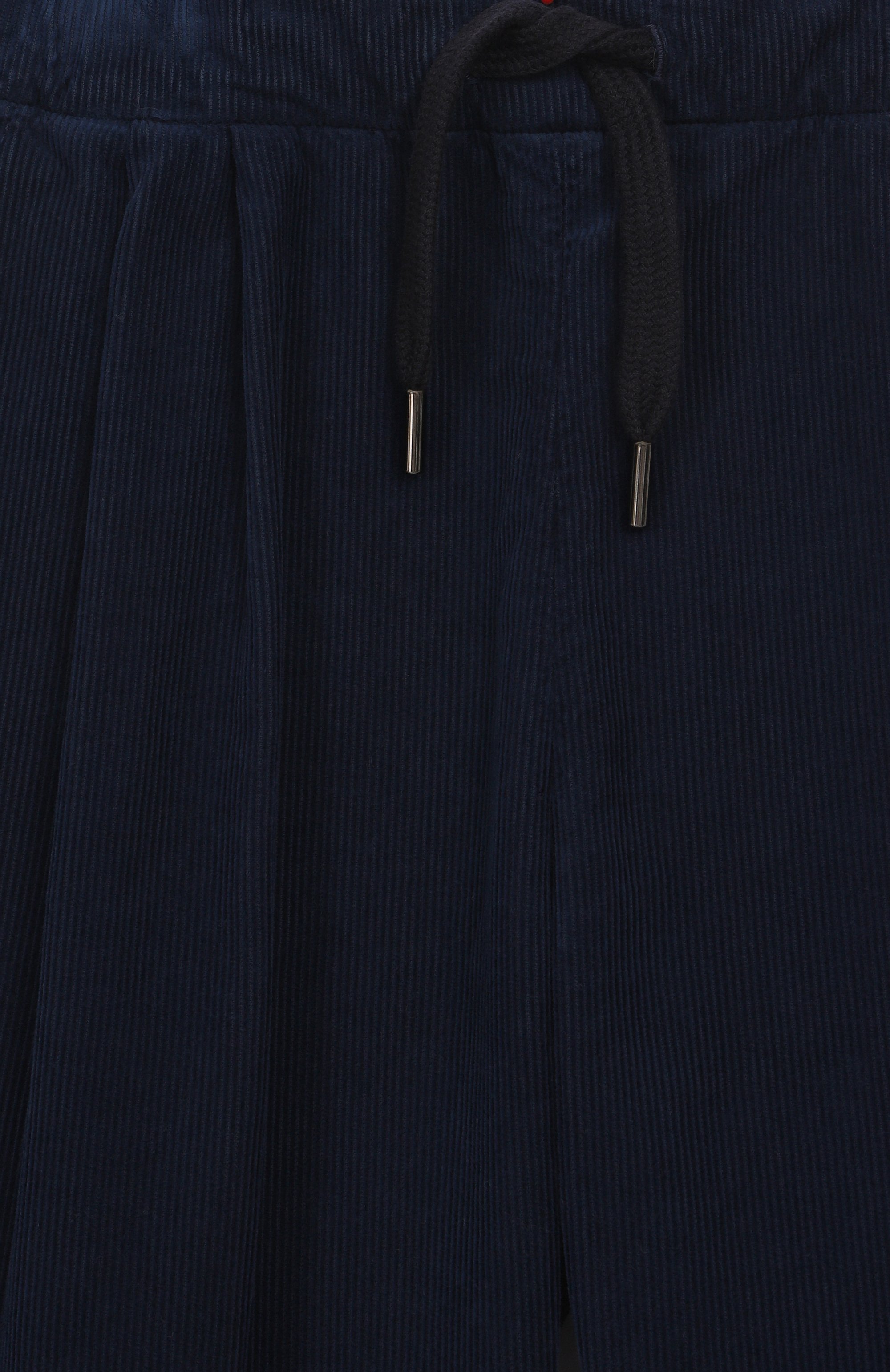 Хлопковые брюки BRUNELLO CUCINELLI темно-синего цвета по цене 49950 руб., арт. B279UP113A, фото 3 Хлопковые брюки BRUNELLO CUCINELLI, арт. B279UP113A, фото 3