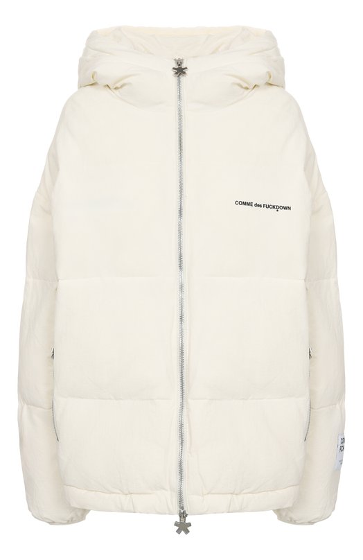 Пуховик Comme des Fuckdown CFABW01350 Кремовый CFABW01350