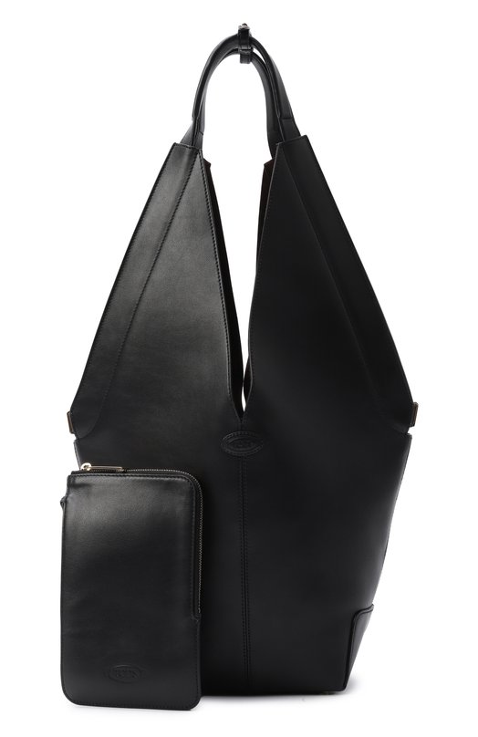 Сумка-тоут Di Folio small Tod’s XBWDBMET200UPP Чёрный  XBWDBMET200UPP Фото 7