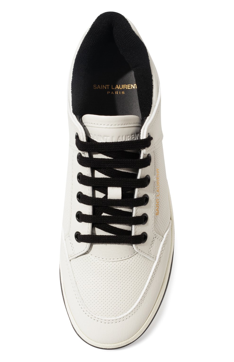 Кожаные кеды sl/61 SAINT LAURENT, арт. 713602/AAAWR, фото 6
