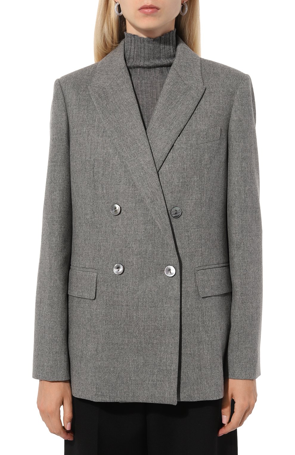 Жакет из шерсти и кашемира AGNONA, арт. TX0803E/UW035E, фото 3