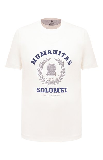 Хлопковая футболка BRUNELLO CUCINELLI, арт. M0T718452, фото 1