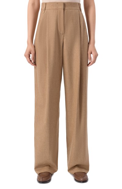 Брюки из шерсти и кашемира EMPORIO ARMANI, арт. EW002215/TE10537/01002, фото 3