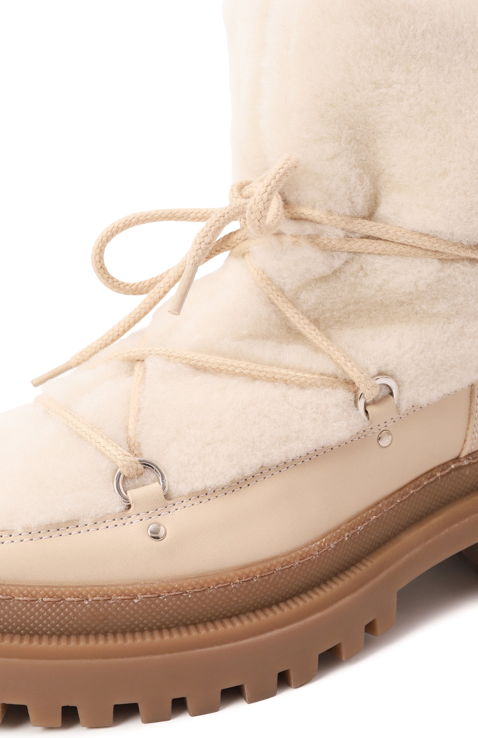 Комбинированные ботинки YVES SALOMON, арт. 24WAC516XXMERX, фото 7