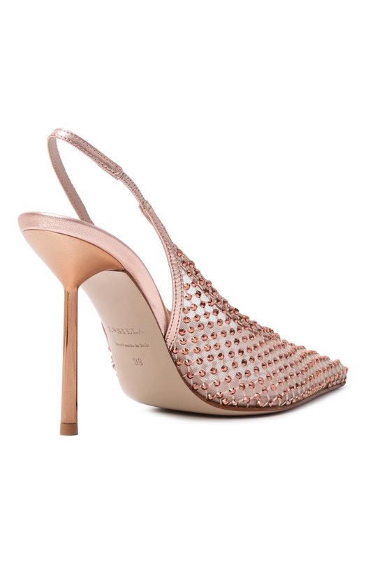 Текстильные туфли Gilda 100 Le Silla 4189E090BXPPCAZ Розовый  4189E090BXPPCAZ Фото 5