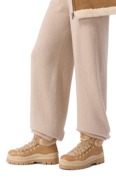 Кожаные ботинки arosa BOGNER бежевого цвета по цене 59450 руб., арт. 22544213, фото 3 Кожаные ботинки arosa BOGNER, арт. 22544213, фото 3