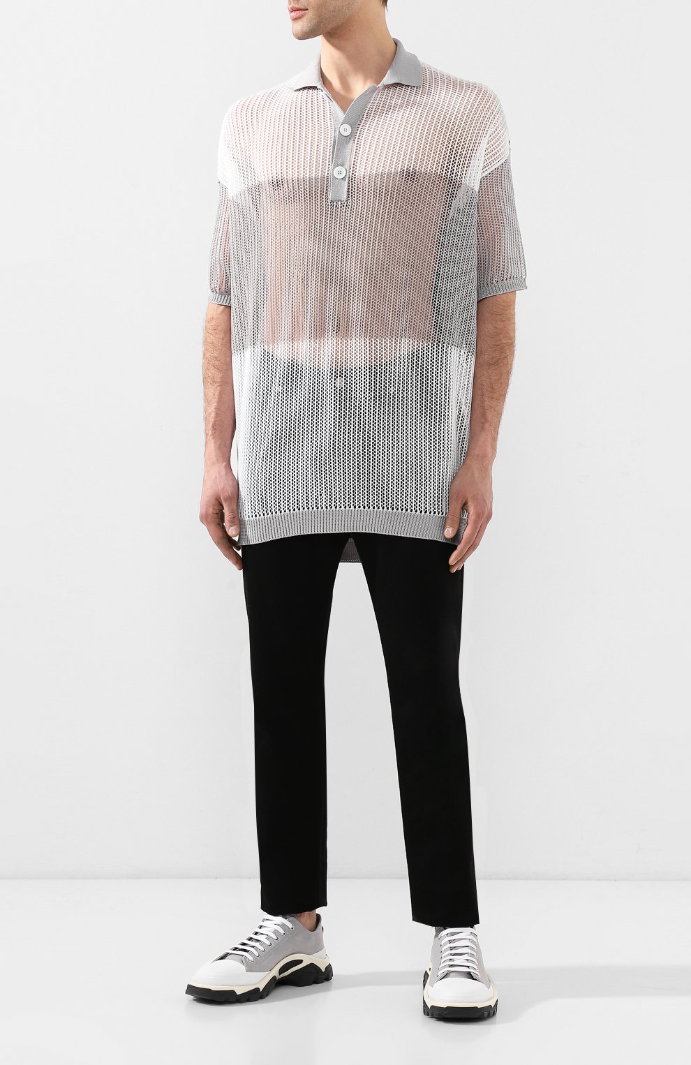 Текстильные кроссовки detroit runner ADIDAS BY RAF SIMONS, арт. EE7939/M, фото 2