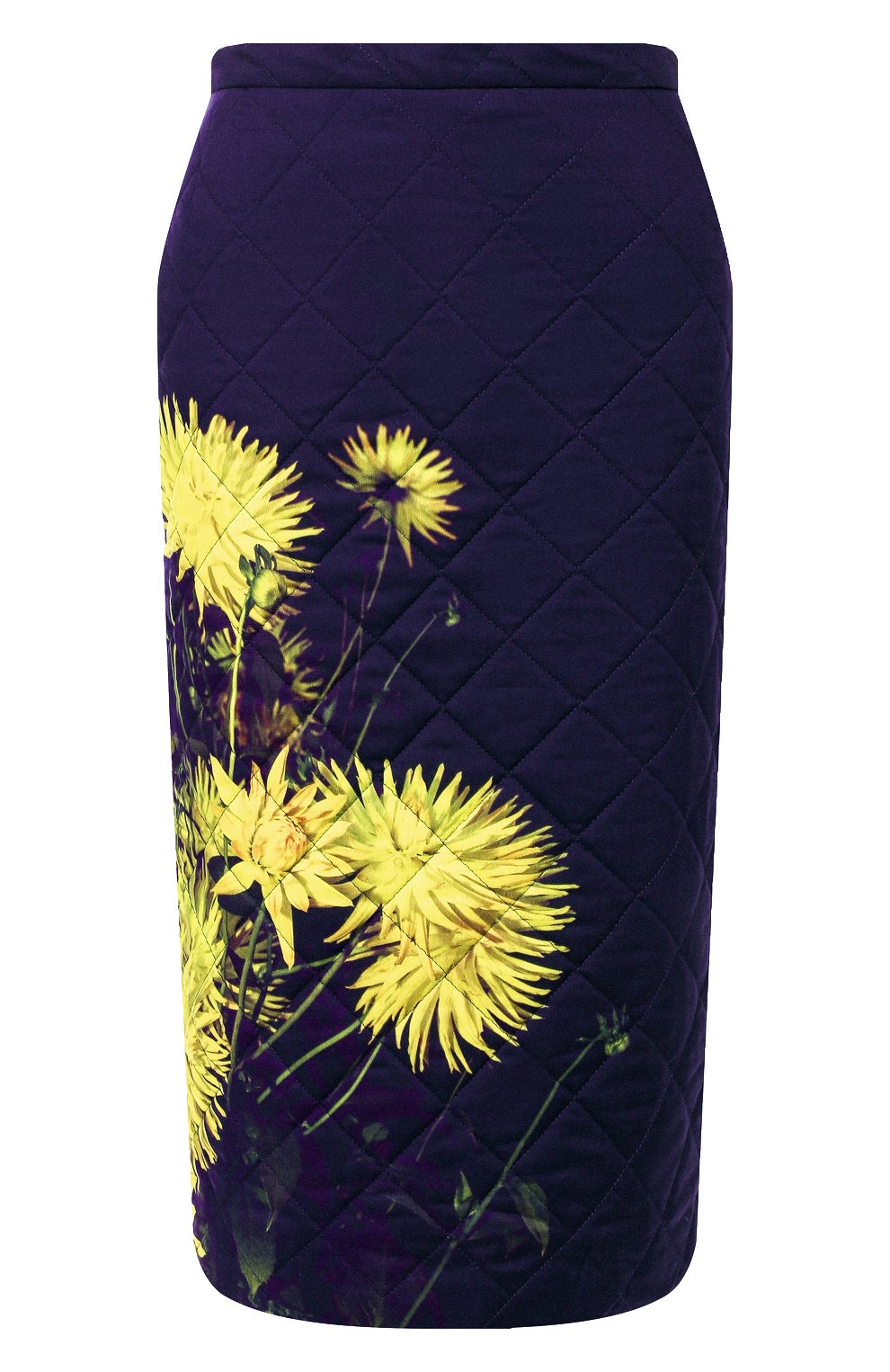 Стеганая юбка DRIES VAN NOTEN желтого цвета по цене 31750 руб., арт. 192-30815-8537, фото 1 Стеганая юбка DRIES VAN NOTEN, арт. 192-30815-8537, фото 1