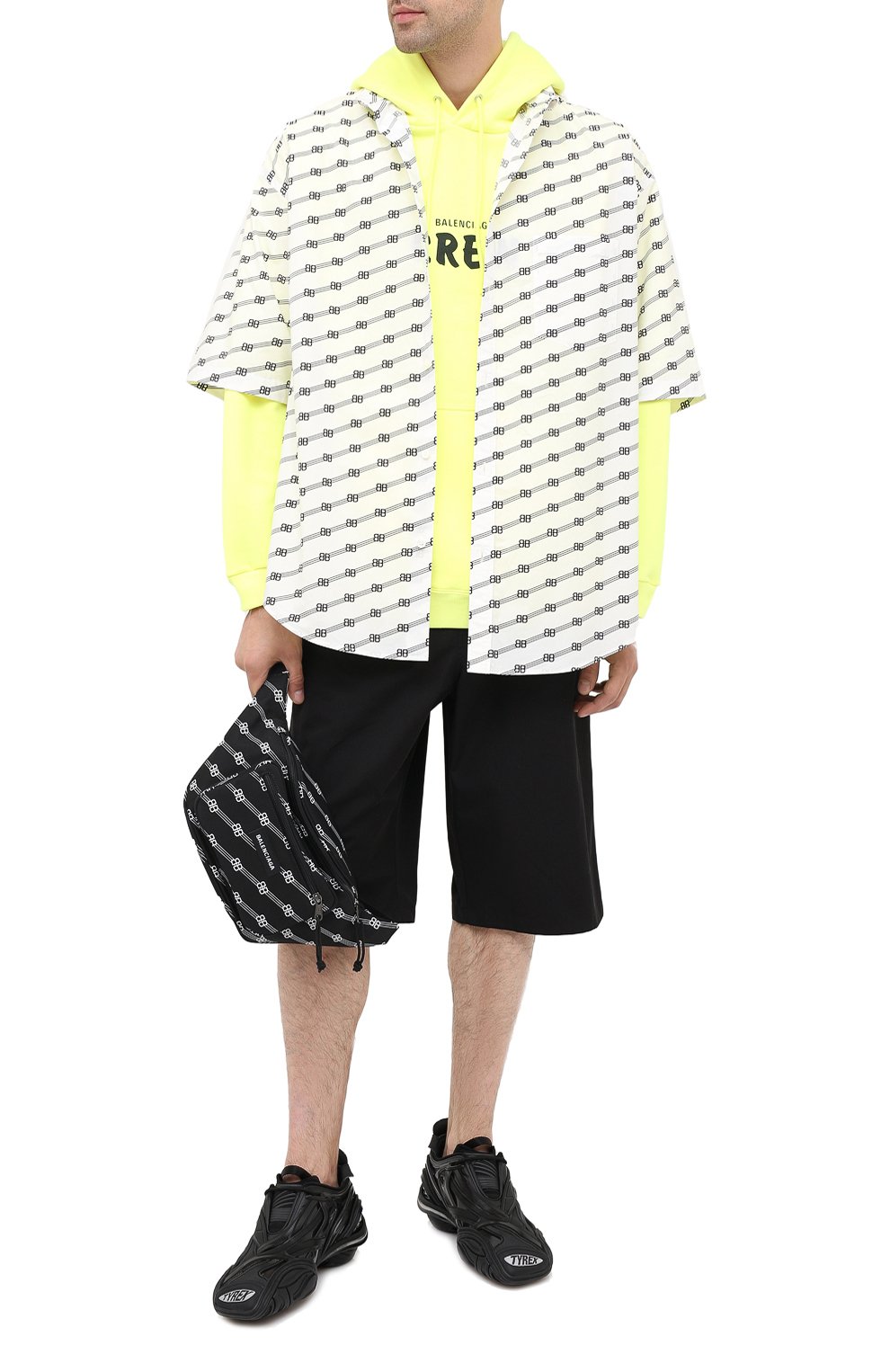 Хлопковая рубашка BALENCIAGA, арт. 626938/TILS7, фото 2