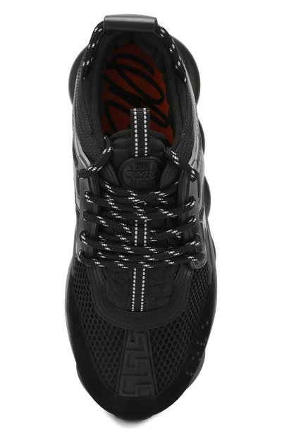 Текстильные кроссовки chain reaction VERSACE, арт. DSU7071E/D7CTG, фото 5