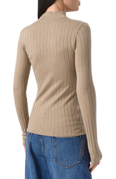 Водолазка из кашемира и шелка BRUNELLO CUCINELLI, арт. M41862204, фото 4