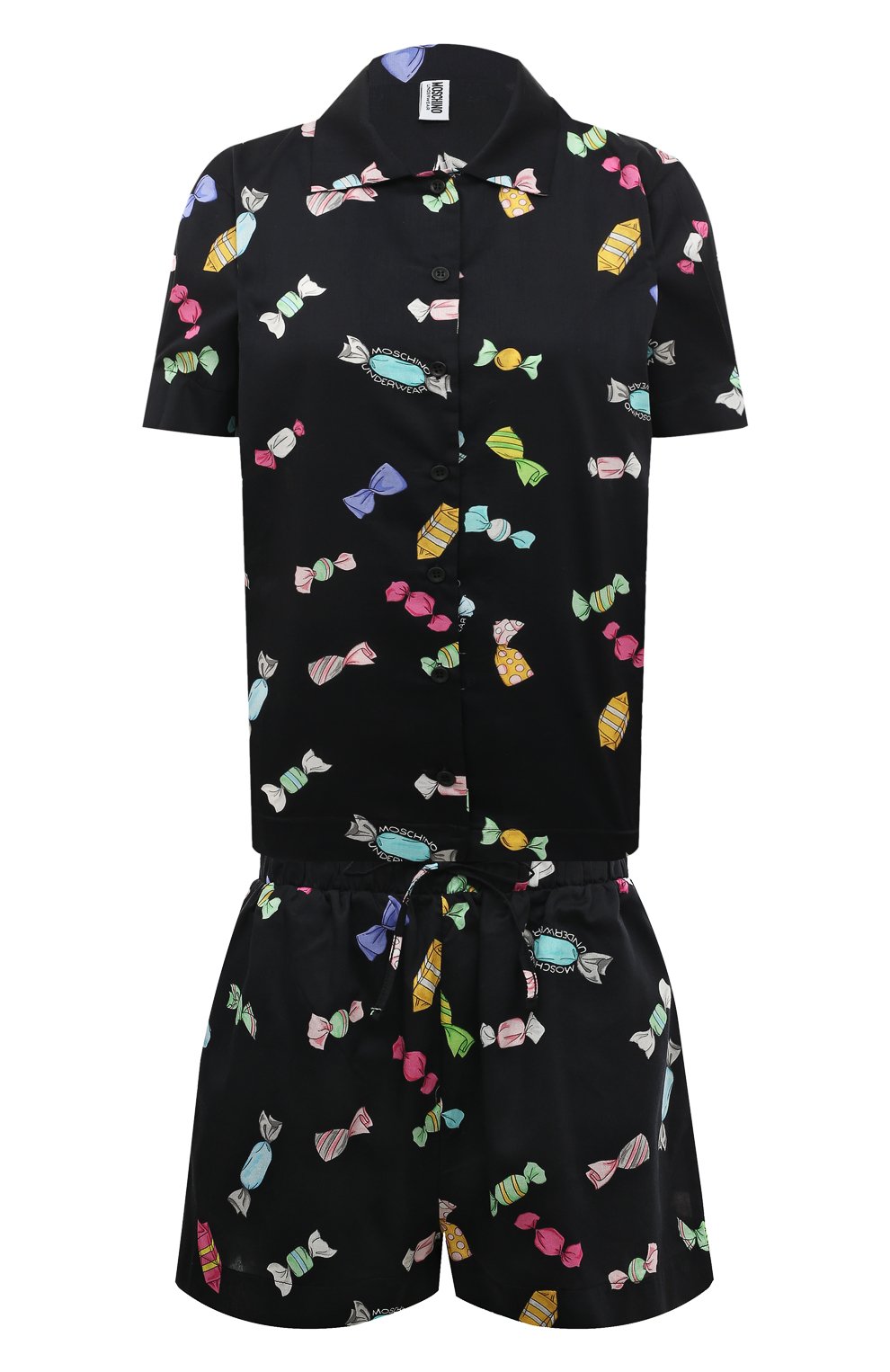 Хлопковая пижама MOSCHINO, арт. 231V6/A7803/4414, фото 1