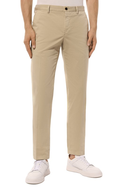 

Хлопковые брюки PT Torino, Серый