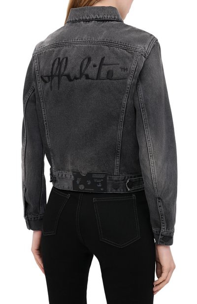Джинсовая куртка OFF-WHITE, арт. 0WYE012E20DEN0040610, фото 4