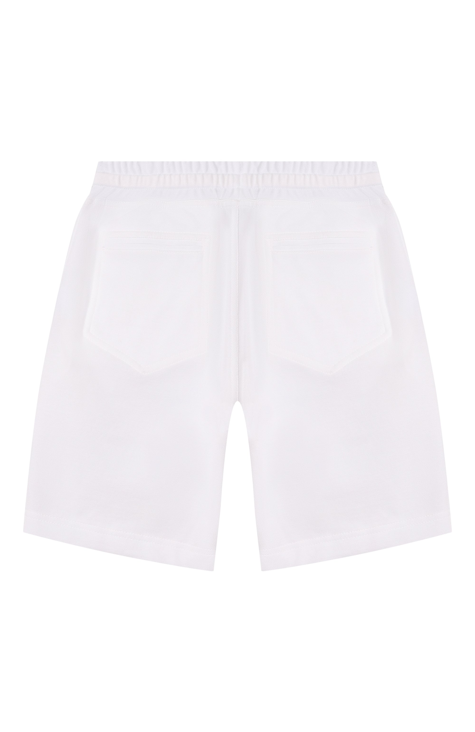 Хлопковые шорты BRUNELLO CUCINELLI белого цвета по цене 39950 руб., арт. BE854E392B, фото 2 Хлопковые шорты BRUNELLO CUCINELLI, арт. BE854E392B, фото 2