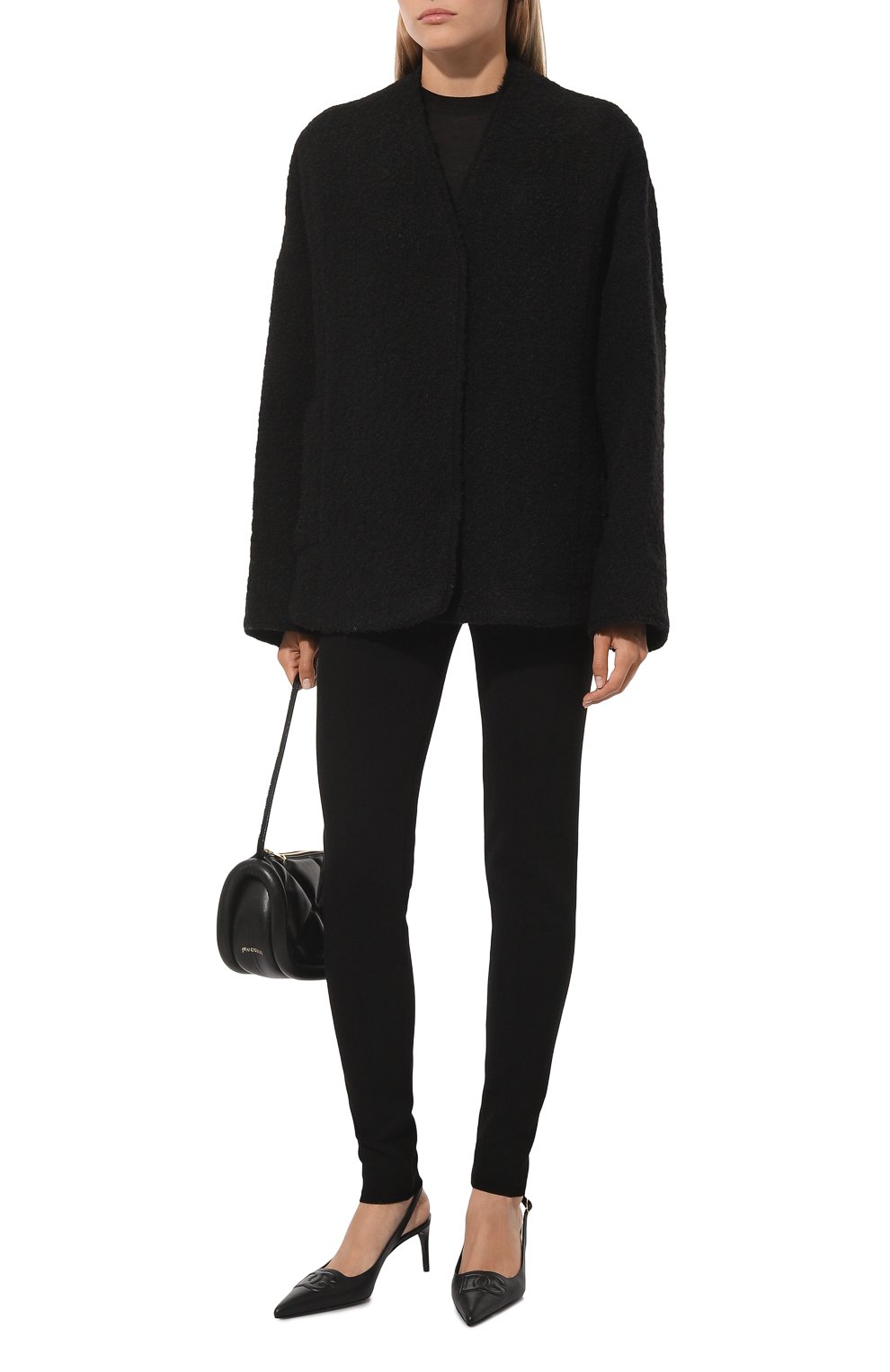 Легинсы из вискозы и шерсти PRADA, арт. 22225-1Y86-F0002-212, фото 2