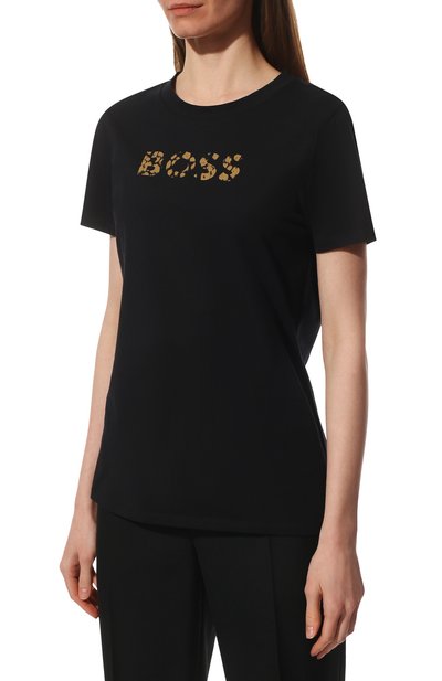 Хлопковая футболка BOSS, арт. 50469968, фото 3