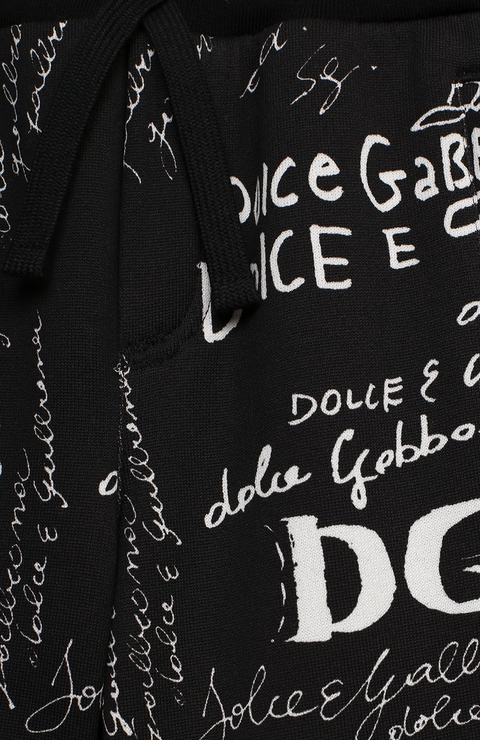 Хлопковые джоггеры DOLCE & GABBANA, арт. L4JPBQ/G7XBS/2-6, фото 3