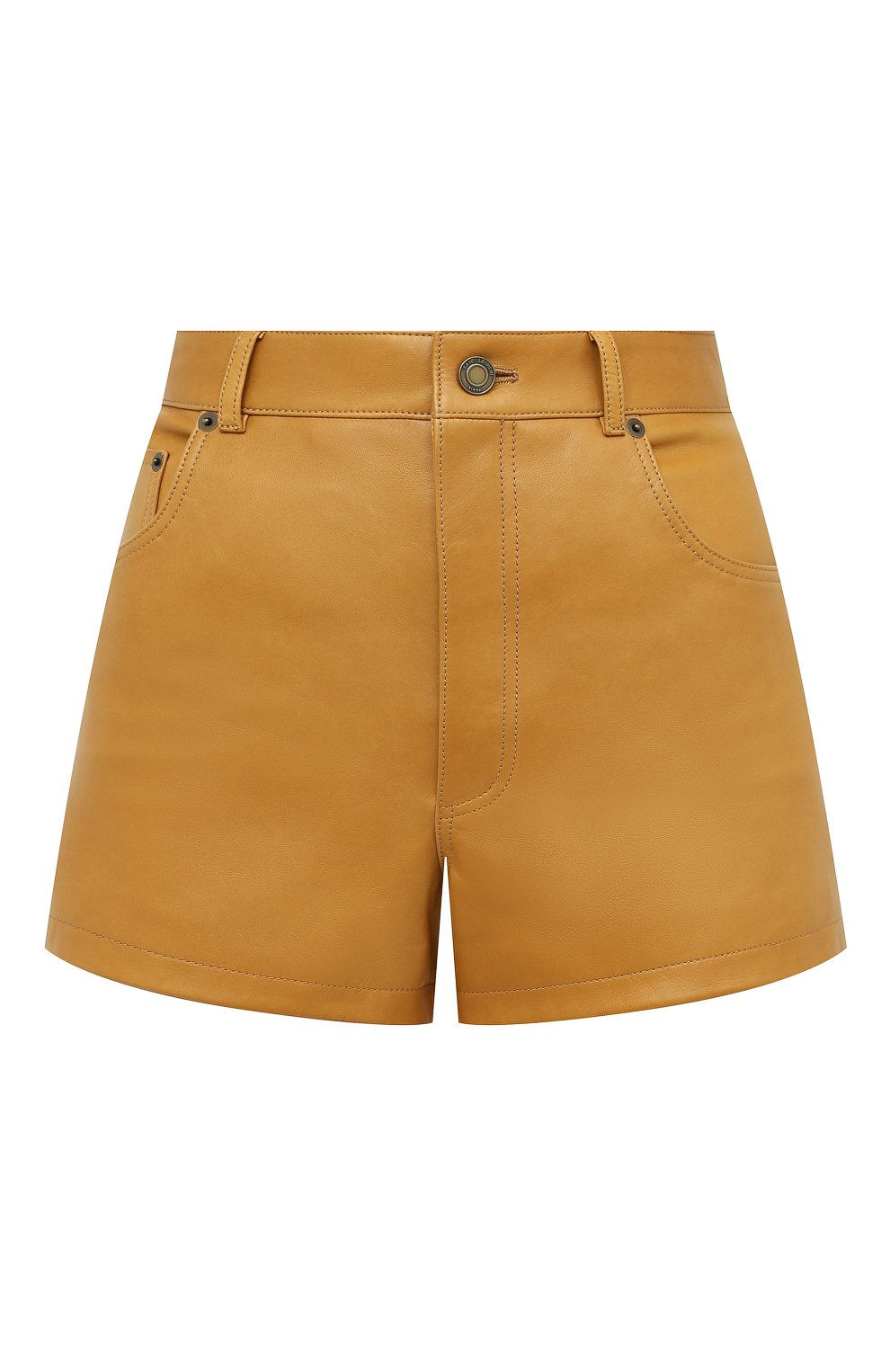 Кожаные шорты SAINT LAURENT, арт. 561313/Y50A2, фото 1