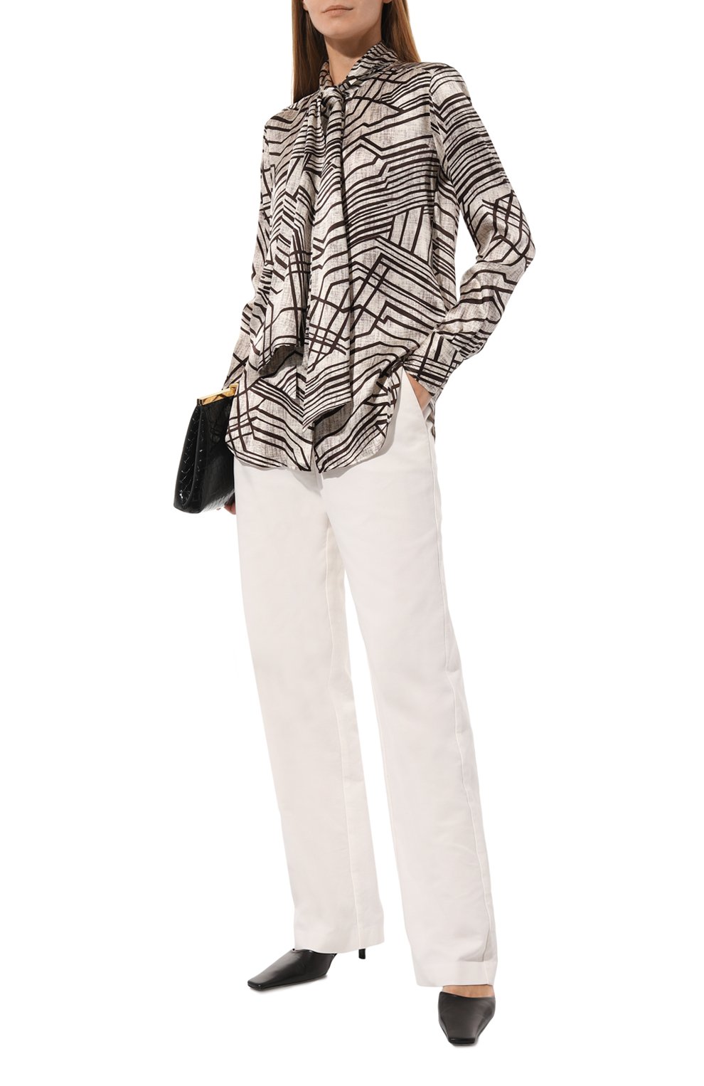 Шелковая блузка KITON, арт. D38455K0575, фото 2