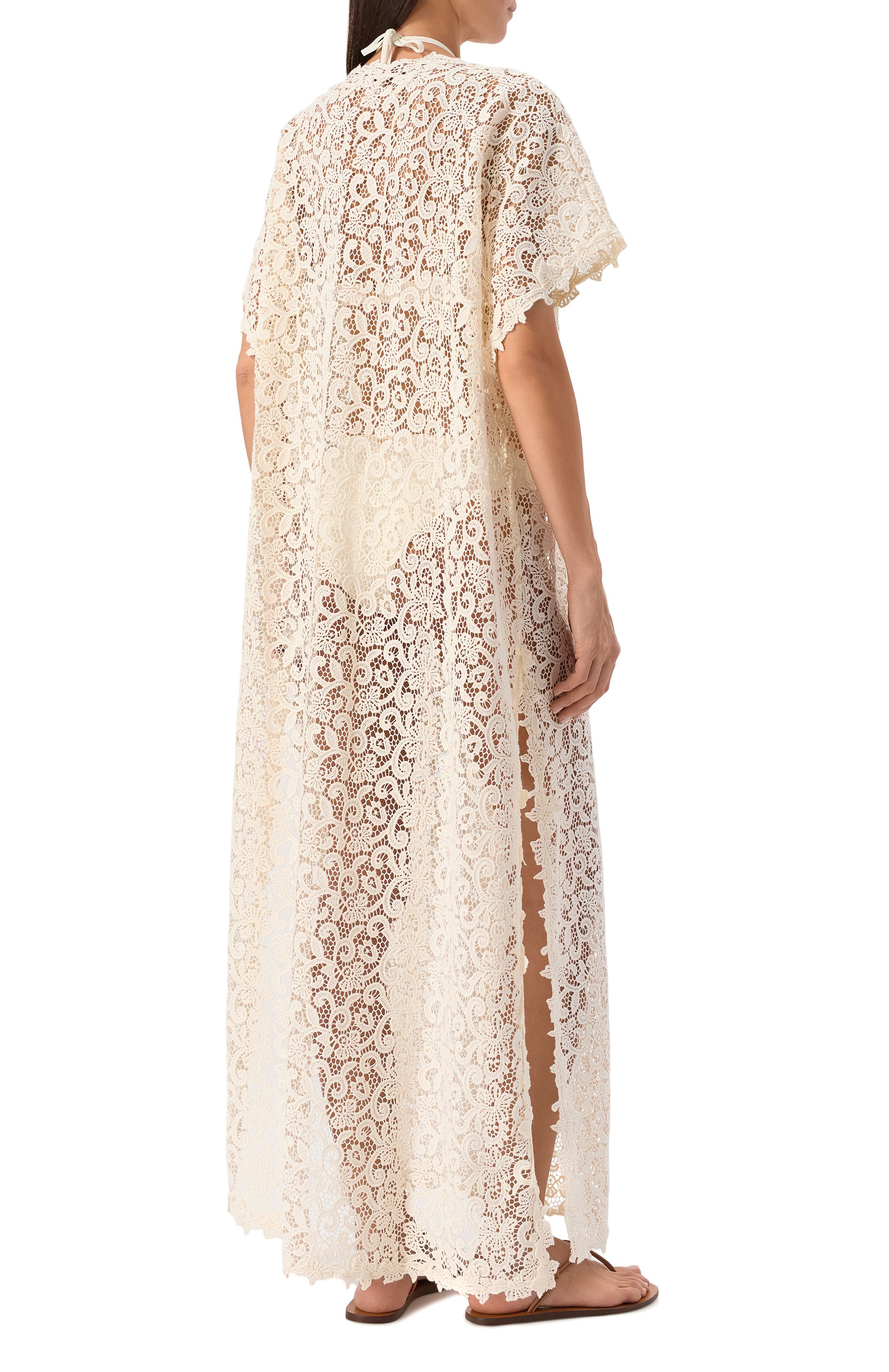 Хлопковая туника ERMANNO SCERVINO, арт. D464Q601HGJ, фото 4