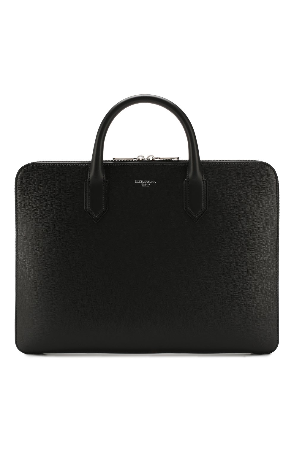 Кожаный портфель gotico DOLCE & GABBANA черного цвета по цене 138000 руб., арт. BM1710/AZ601, фото 1 Кожаный портфель gotico DOLCE & GABBANA, арт. BM1710/AZ601, фото 1