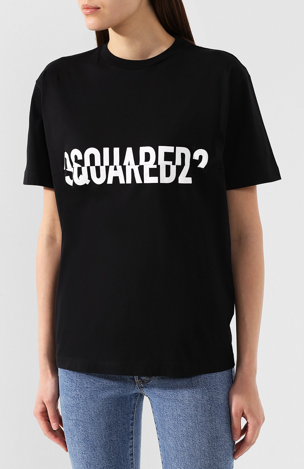 Хлопковая футболка DSQUARED2, арт. S75GD0019/S23009, фото 3