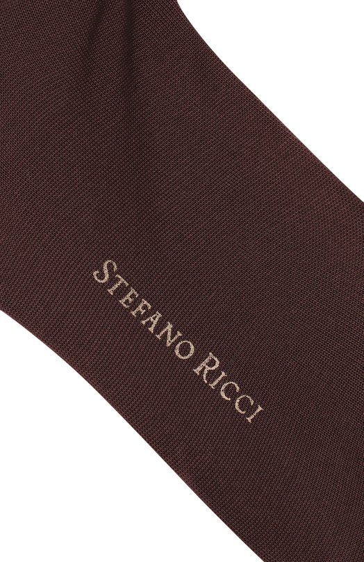 Хлопковые носки Stefano Ricci C009UN0006 Бордовый  C009UN0006 Фото 2