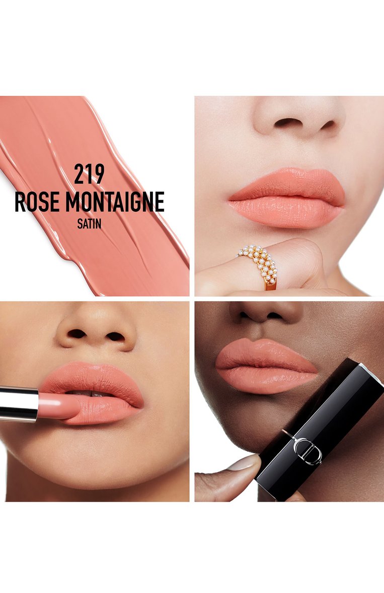 Помада для губ с сатиновым финишем rouge dior, оттенок 219 розовый (3,5g) DIOR, арт. C035500219, фото 1