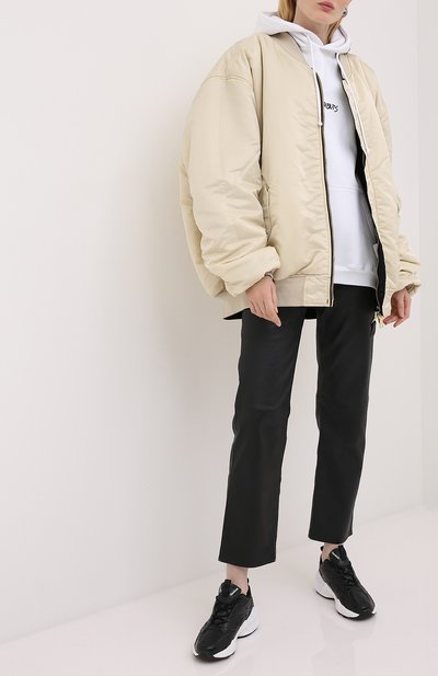 Комбинированные кроссовки aztrek double mix REEBOK черного цвета по цене 7280 руб., арт. EH2337, фото 2 Комбинированные кроссовки aztrek double mix REEBOK, арт. EH2337, фото 2