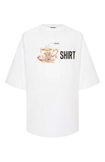 Мужская хлопковая футболка MOSCHINO, арт. V0706/5241