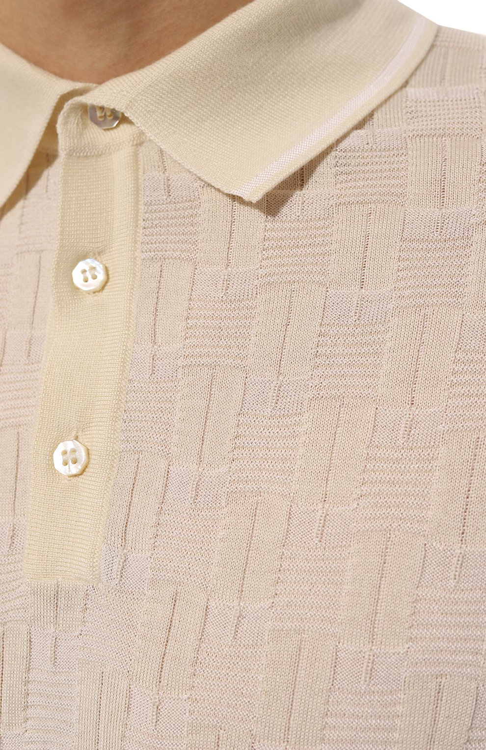 Поло из кашемира и шелка STEFANO RICCI, арт. K808067P03/F23377, фото 5