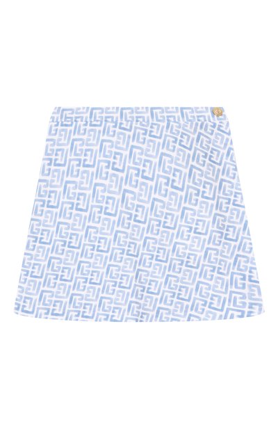 Хлопковая юбка BALMAIN, арт. BY7A51