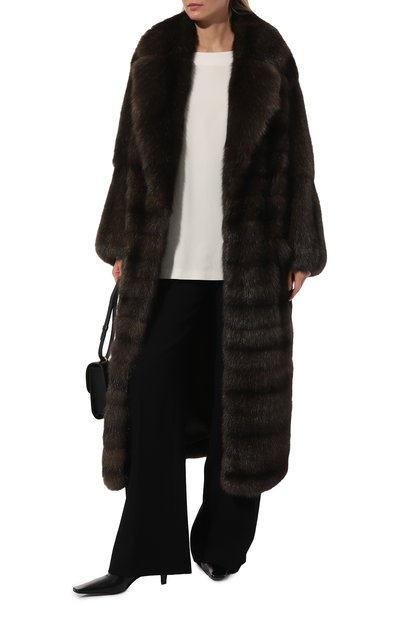 Шуба из меха соболя JULIA DILUA, арт. 2022-0001, фото 2