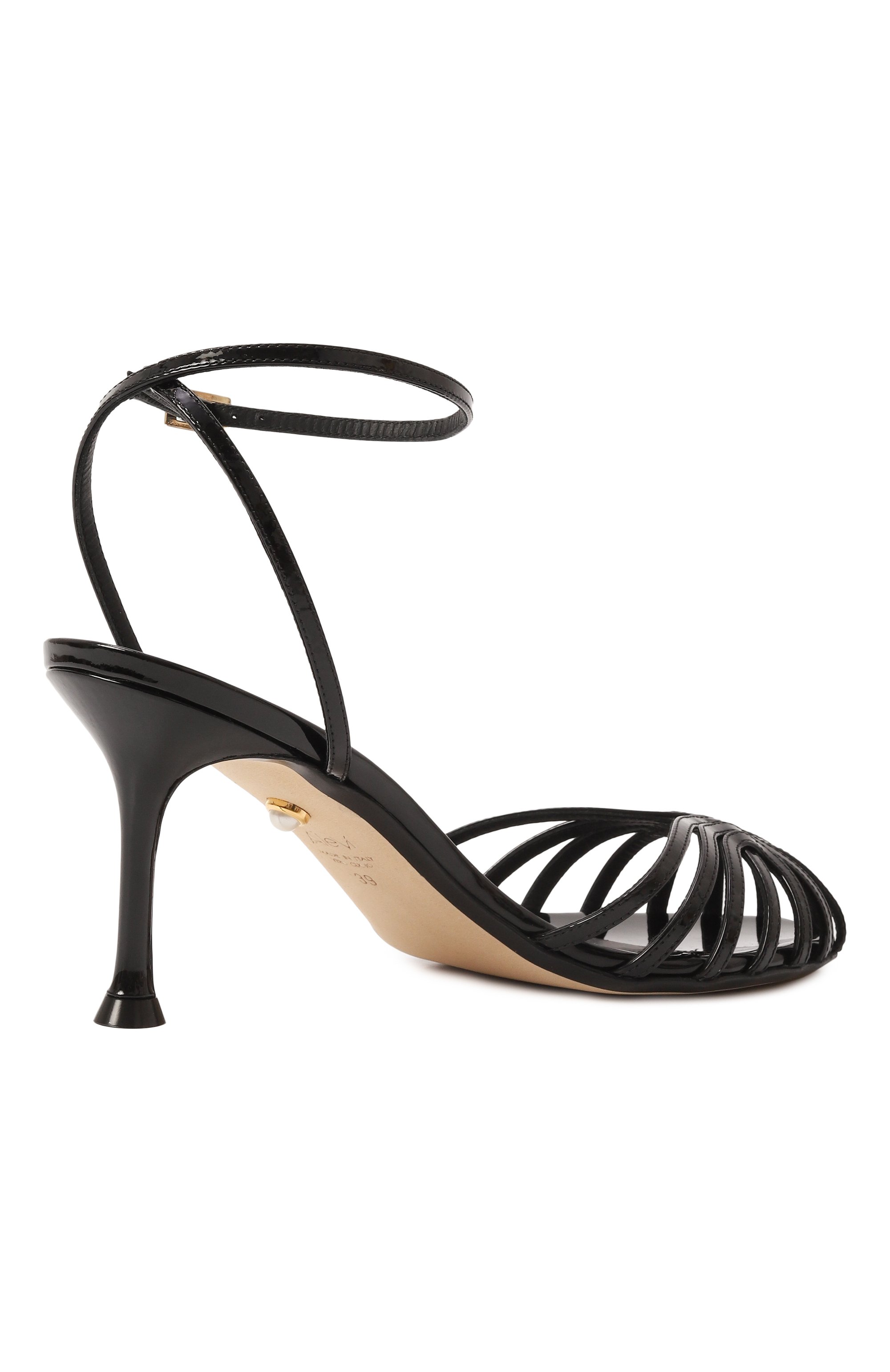 Кожаные босоножки ally 75 ALEVI MILANO, арт. L25SC003.N.0004997, фото 5