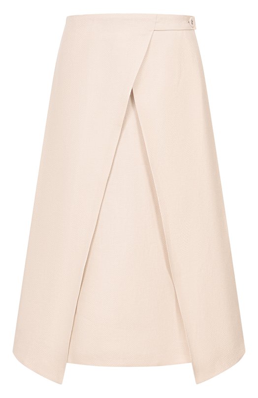 Льняная юбка Officine Generale S26WSKT151 Бежевый S26WSKT151