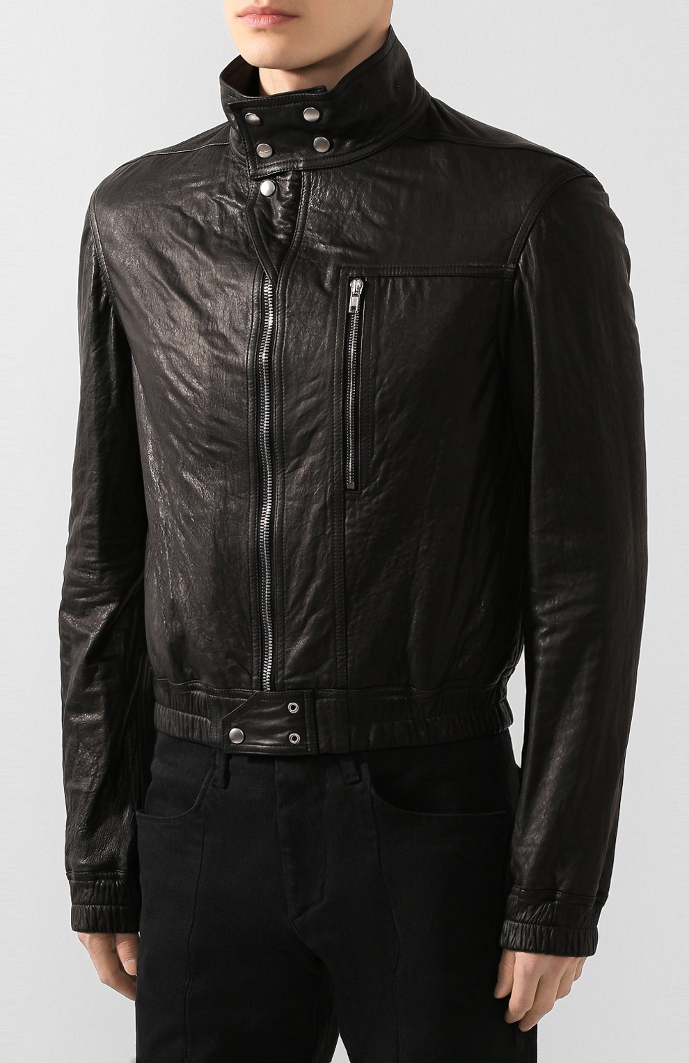 Кожаная куртка RICK OWENS, арт. RU20S7795/LWL, фото 3
