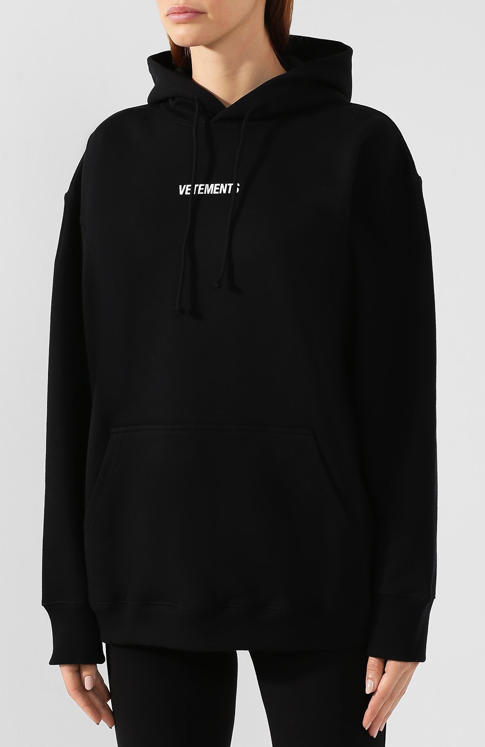 Хлопковое худи VETEMENTS, арт. UAH20TR725/W, фото 3