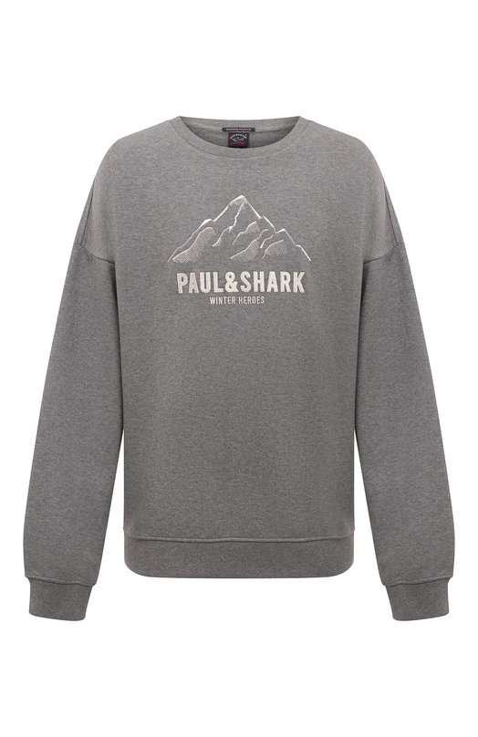 

Хлопковый свитшот Paul&Shark, Серый