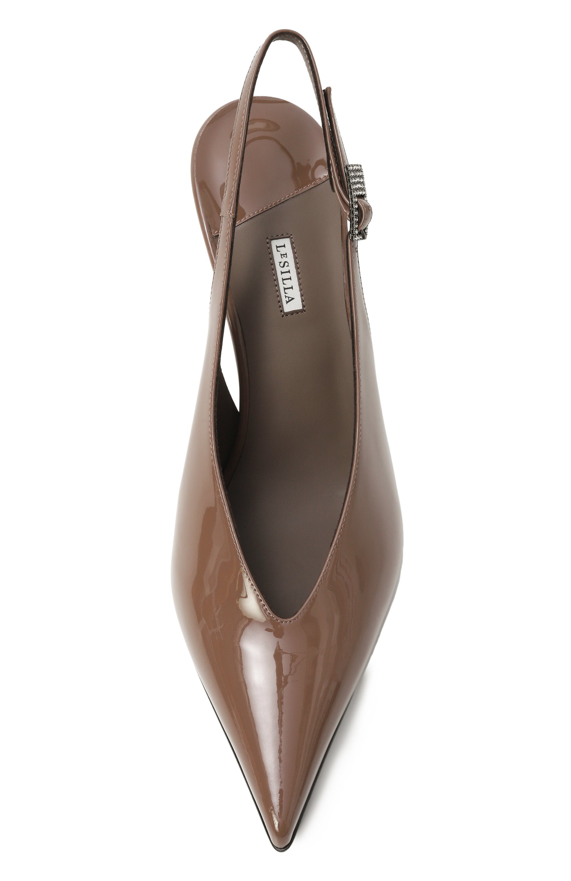 Лакированные туфли clivage 80 LE SILLA, арт. 4225C080BLPPKAB, фото 6