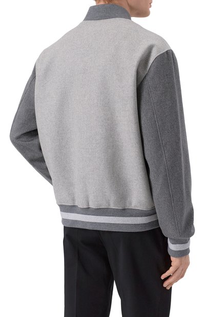 Бомбер из шерсти и кашемира BALMAIN, арт. GH1TFA73/MI13, фото 4