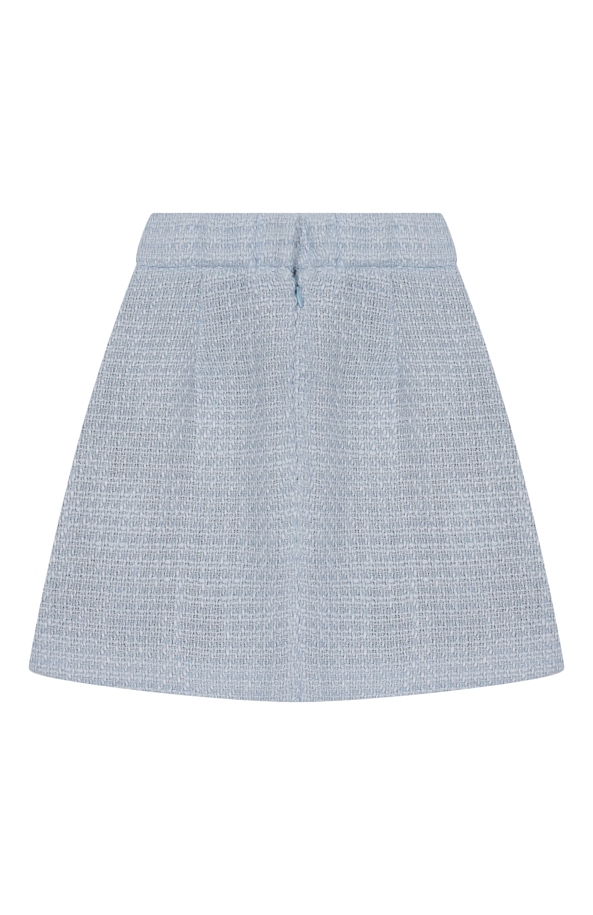 Твидовый костюм ZHANNA & ANNA голубого цвета по цене 35000 руб., арт. ZAOZ00000922, фото 5 Твидовый костюм ZHANNA & ANNA, арт. ZAOZ00000922, фото 5