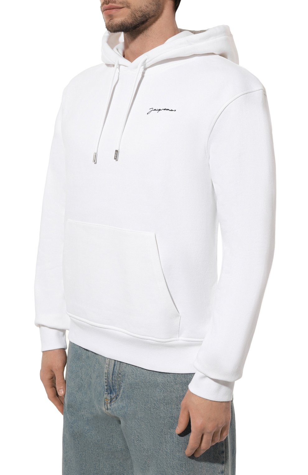 Хлопковое худи JACQUEMUS, арт. 22H/245JS310-2120, фото 3