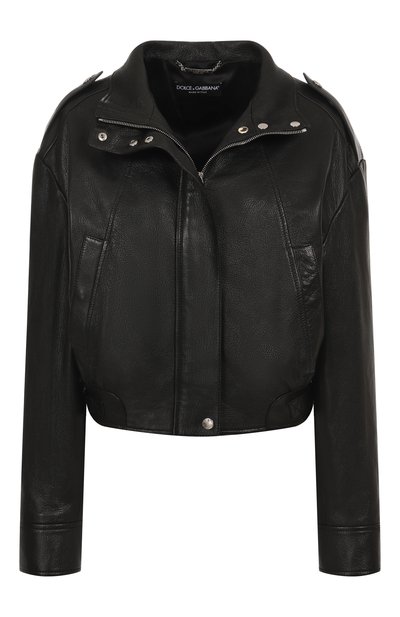 Женская кожаная куртка DOLCE & GABBANA, арт. F9S29L/HULVJ