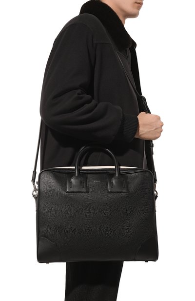 Кожаная сумка для ноутбука BALLY, арт. MAB00X/VT397, фото 2